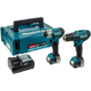 Makita KIT 12V CLX228AJ 2.0AH 2 BATTERIE CARICABATTERIE