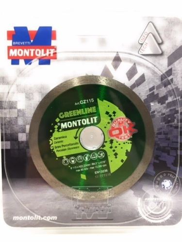 MONTOLIT DISCO PER TAGLIO GRES  PORCELLANATO mod. CZ115
