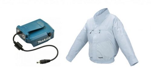 MAKITA GIACCA VENTILATA CON ADATTATORE BATTERIE mod. DFJ206ZL