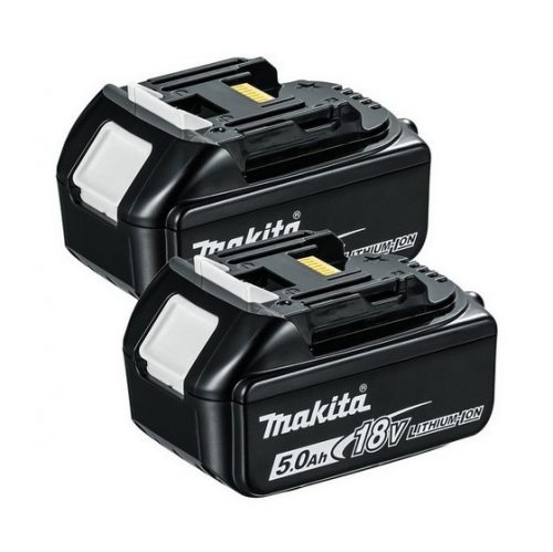 MAKITA MOTOSEGA A BATTERIA 18+18V 2 BATTERIE 5.0 CARIBATTERIE mod. DUC353RMJ