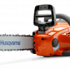 HUSQVARNA MOTOSEGA ELETTRICA A BATTERIA 36V CON CARICABATTERIE mod. 120I