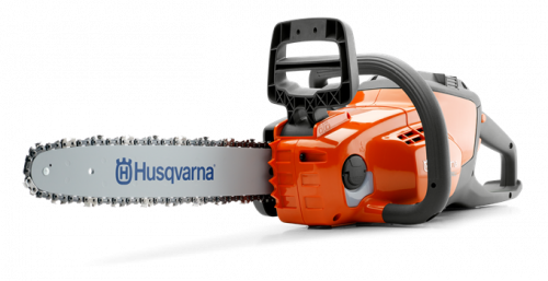 HUSQVARNA MOTOSEGA ELETTRICA A BATTERIA 36V CON CARICABATTERIE mod. 120I