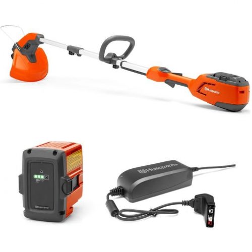 HUSQVARNA DECESPUGLIATORE 36V CON BATTERIA E CARCABATTERIA mod. 115iL