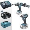 MAKITA KIT 18V TRAPANO E AVVITATORE MASSIMA TORSIONE mod. DLX2174TJ1