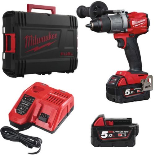 MILWAUKEE TRAPANO AVVITATORE CON PERCUSSIONE PROFESSIONALE 18V mod. M18 FPD2-502X