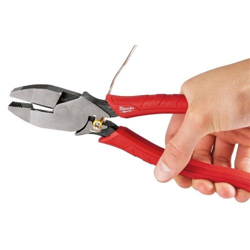 MILWAUKEE PINZA DA ELETTRICISTA CON TAGLIACAVO mod.