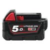 MILWAUKEE KIT TRAPANO AVVITATORE TASSELLATORE SMERIGLIATRICE 3 BATTERIE CARICATORE VALIGIA mod. M18 FPP4A-503P