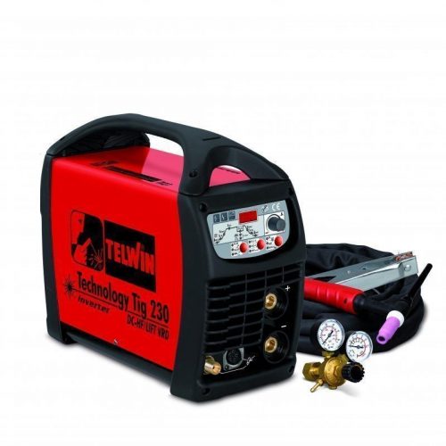 TELWIN SALDATRICE INVERTER TIG + ACCESSORI mod. TECHNOLOGY TIG 230 GARANZIA ITA