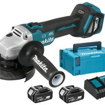 MAKITA SMERIGLIATRICE A BATTERIA 18V 2BATTERIE 5.0Ah mod.DGA513RTJ GARANZIA ITA