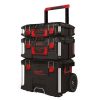 MILWAUKEE TROLLEY PACKOUT 3in1 + 1 ORGANIZER SLIM mod. 4932471065 GARANZIA ITALIANA