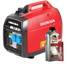 HONDA GENERATORE INVERTER SILENZIATO 2,2KW + OLIO CANDELA GARANZIA IT