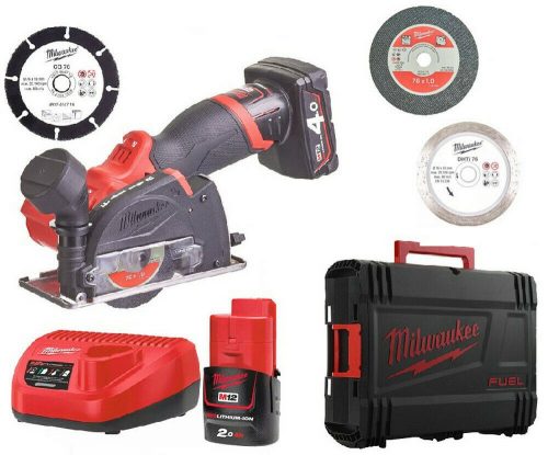 MILWAUKEE SMERIGLIATRICE ANGOLARE A BATTERIA mod. M12FCOT-422X