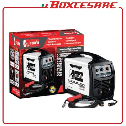 TELWIN SALDATRICE INVERTER A FILO mod. MAXIMA200 SYNERGIC