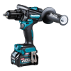 Makita HP001GM201 TRAPANO AVVITATORE  40V MAX 2 BATT. 4Ah CARICATORE VALIGIA + OMAGGIO! - immagine 5