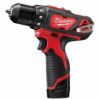 Milwaukee M12BPD-202C TRAPANO AVVITATORE PERCUSSIONE 2.0Ah + OMAGGIO - immagine 2