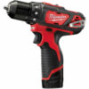 Milwaukee M12BPP2B-421C KIT TRAPANO PERCUSSIONE AVVITATORE IMPULSI 12V - immagine 2