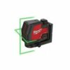 Milwaukee LIVELLA AUTOLIVELLANTE L4CLL-301C A 2 LINEE VERDI