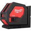 Milwaukee LIVELLA LASER VERDE A DUE LINEE , CLL , ART. 4933478753