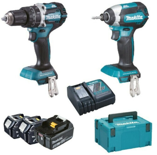 Makita KIT 18V 5.0AH DLX2180TJ1 , 2 AVVITATORI ALTA POTENZA