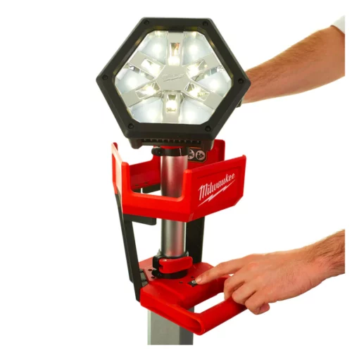 Milwaukee M18SAL-0 TORRE FARO LED 2000 LUMEN 18V - immagine 3
