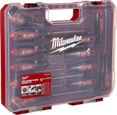 Milwaukee SET GIRAVITI 12 PZ IN VALIGETTA COD. 4932472003