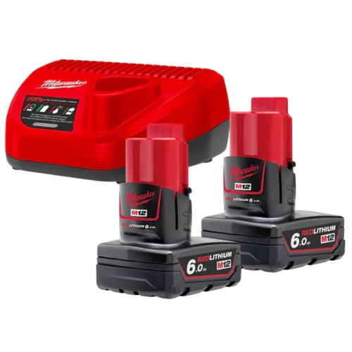 Milwaukee M12NRG-602 KIT BATTERIE 12V 6.0AH ART. 4933451903