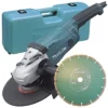 Makita GA9020KD SMERIGLIATRICE 230MM + CUFFIA ASPIRAZIONE PER TRACCE SU MURI - immagine 2