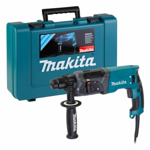 Makita TASSELLATORE SDS-PLUS HR2470 IN VALIGIA , SPEDIZIONE GRATIS