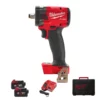 Milwaukee AVVITATORE AD IMPULSI 1/2" M18FIW2F12-502X DA 339NM CON BATTERIE E VALIGETTA