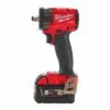 Milwaukee AVVITATORE AD IMPULSI 1/2" M18FIW2F12-502X DA 339NM CON BATTERIE E VALIGETTA - immagine 2