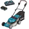 Makita RASAERBA SEMOVENTE A BATTERIA 36V DML460PT2 2 BATTERIE E CARICATORE INCLUSI
