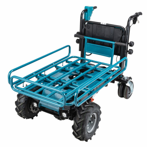 Makita CARRIOLA A BATTERIA 36V ( 18+18) DCU604Z ALZATA 300KG PER CANTIERE