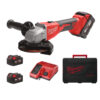 Milwaukee M18BLSG125X-402X SMERIGLIATRICE AVVIO A SLITTA 18V
