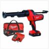 Milwaukee 4933441310 PISTOLA PER SILICONE 18V CON PORTACARTUCCIA 310ML