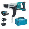 Makita DFR550RTFE AVVITATORE CARTONGESSO 18V  2 BATT. 3.0 E CARICATORE