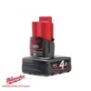 Milwaukee M12CHZ-402C SEGHETTO DRITTO 12V FUEL 2 BATTERIE CARICATORE VALIGIA - immagine 2