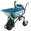 Makita DCU180 CARRIOLA ELETTRICA 36V A RUOTE CON VASCA - 2 BATTERIE 18Vx2 5Ah + CARICABATTERIE - immagine 2
