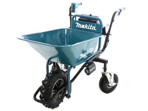 Makita DCU180 CARRIOLA ELETTRICA 36V A RUOTE CON VASCA - 2 BATTERIE 18Vx2 5Ah + CARICABATTERIE - immagine 2