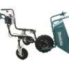 Makita DCU180 CARRIOLA ELETTRICA 36V A RUOTE CON VASCA - 2 BATTERIE 18Vx2 5Ah + CARICABATTERIE - immagine 4