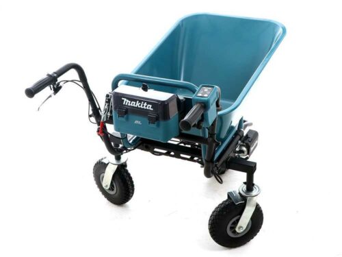 Makita DCU180 CARRIOLA ELETTRICA 36V A RUOTE CON VASCA - 2 BATTERIE 18Vx2 5Ah + CARICABATTERIE - immagine 7