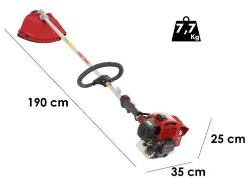 Bluebird TJ45EI DECESPUGLIATORE A SCOPPIO MOTORE 45CC KAWASAKI - immagine 2