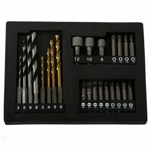 Makita CLX228SAX2 KIT TRAPANO AVVITATORE A IMPULSI 10,8V 2Ah 3 BATTERIE ACCESSORI INCLUSI - immagine 3