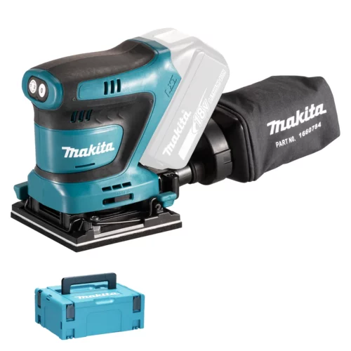 Makita DBO484ZJ LEVIGATRICE ORBITALE A BATTERIA  18V CON VALIGIA