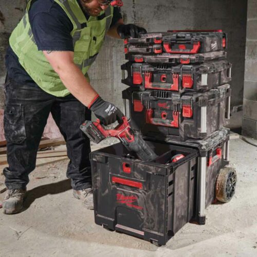 Milwaukee 4932498651 CASSETTIERA CON RUOTE PACKOUT - immagine 2