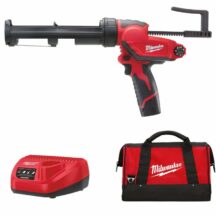 Milwaukee M12 PCG/310-201B PISTOLA PER SILICONE A BATTERIA 12V 2AH