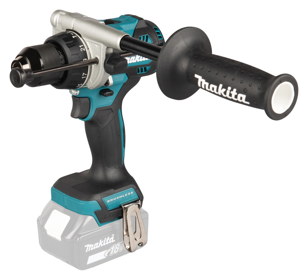 Makita DLX4192TJ COMBO KIT LXT 18V 3 BATTERIE TRAPANO TASSELLATORE AVVITATORE SMERIGLIATRICE - immagine 3