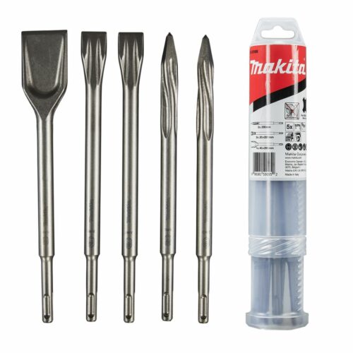 Makita E-13188 SET 5PZ. SCALPELLI SDS-PLUS COMPATIBILI