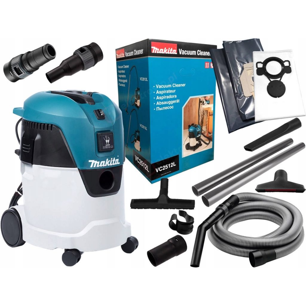 Makita VC2512L ASPIRAPOLVERE PROFESSIONALE UMIDO E SECCO 1000W