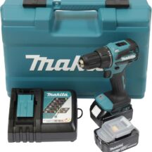Makita DHP490RFX3 TRAPANOI AVVITATORE A PERCUSSIONE ACCESSORI 2 BATTERIE