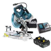 Makita DLS600Z TRONCATRICE PER LEGNO LXT 2 BATTERIE CARICATORE